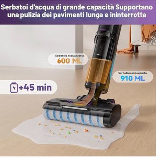 Lava pavimenti senza filo
