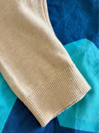 Jersey de punto beige