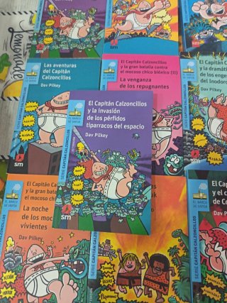 El Capitán Calzoncillos 4€ por libro