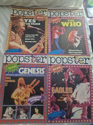 REVISTAS POPSTER 8€ UNIDAD