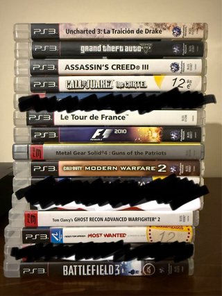 Lote 12 Juegos PS3