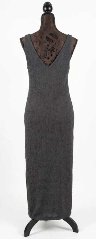 Vestido Zara gris