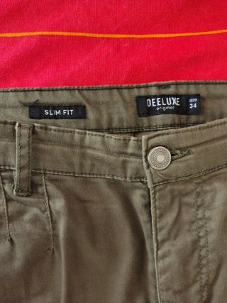 Pantalón Cargo Jogger Deeluxe Caqui