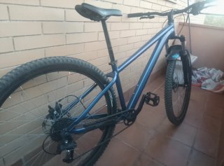Bicicleta de Montaña Rockrider EXPL 100 Azul