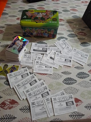Lote 220 Cromos Liga Este 26/27 (Pocos Repes)
