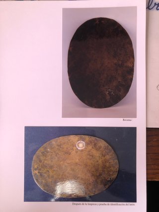 Santa Catalina mártir, óleo siglo XVIII