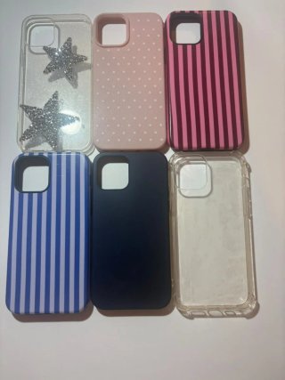 Pack 6 Fundas para iPhone 12