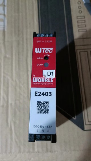 Fuente de alimentación Wöhrle E2403