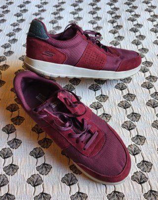 Deportivas Skechers Moradas