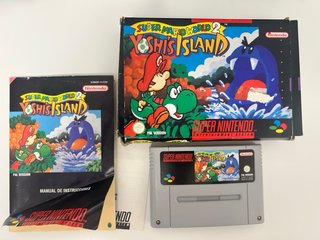 Super Mario World 2 Yoshi's Island SNES PAL