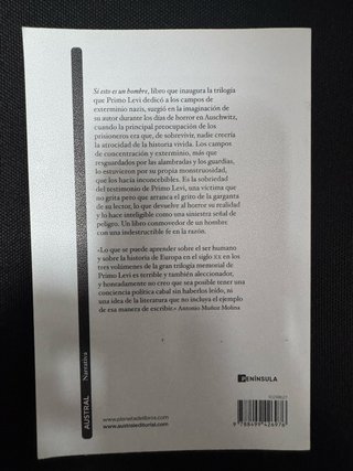 Si esto es un hombre - Primo Levi