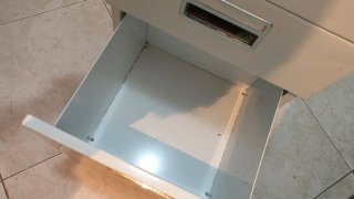 Cajonera Metálica Blanca con 3 Cajones