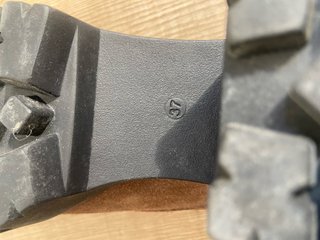 Zapatos de Piel Marrones con Plataforma