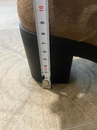Zapatos de Piel Marrones con Plataforma