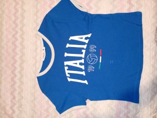 Maglietta Italia Terranova Blu