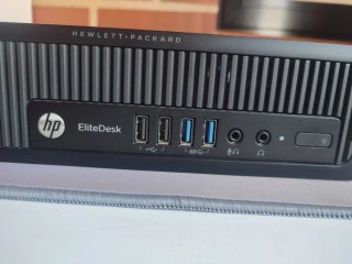 HP EliteDesk 800 G1 USDT Ordenador Negro.