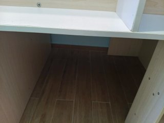 Cama con armario y mucho almacenaje