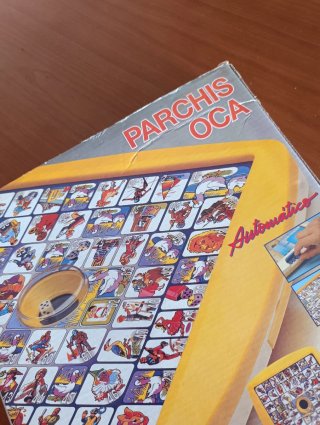Juego Parchis Oca magnético de Chicos años 90.