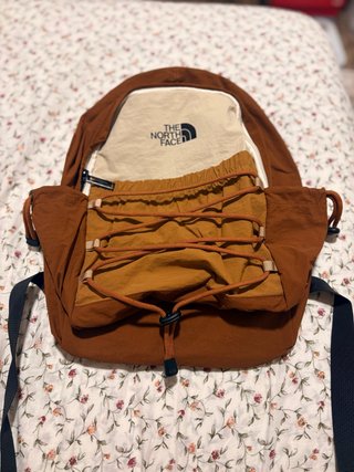 Mochila The North Face Beige y Marrón