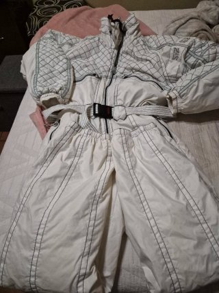 Mono de esquí nórdico blanco Talla M