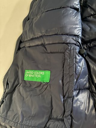 Gilet smanicato Benetton bimbo 2 anni