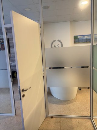 Mamparas Interglass Separación para Espacios