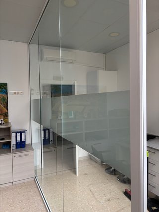 Mamparas Interglass Separación para Espacios