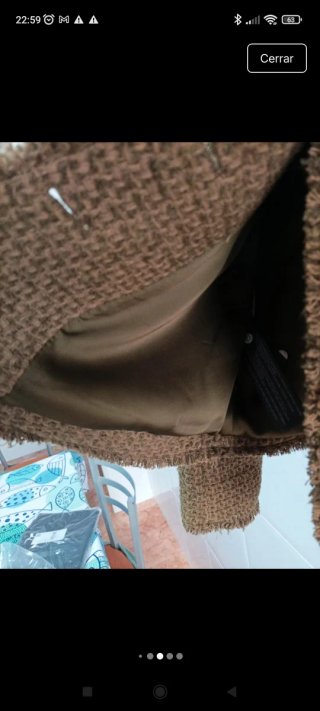Chaqueta MNG verde oliva Talla XL