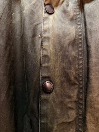 Barbour Border Verde Oliva C46/117 Vintage