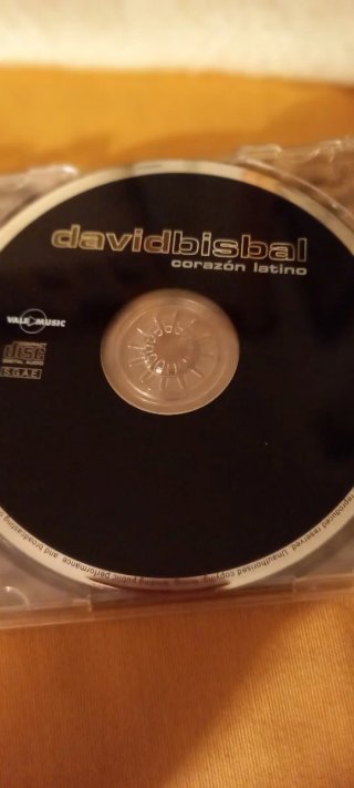 CD original David Bisbal - Corazón Latino