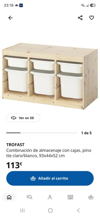 3 x 160€ Trofast IKEA