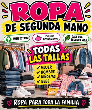 Ropa de segunda mano LA VENDO TODA JUNTA