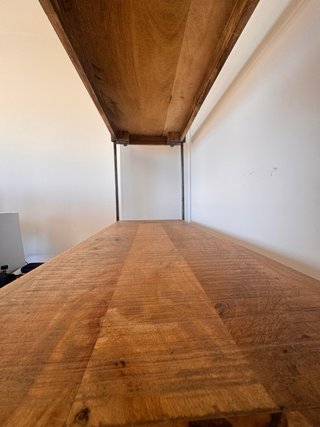 Preciosa Estantería Madera y Metal