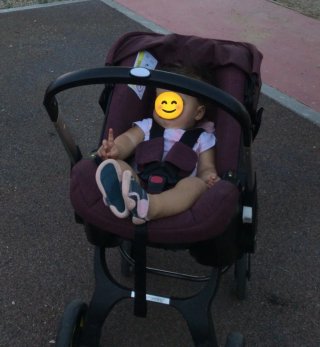 Silla Doona con base Isofix. VENTA EN PERSONA