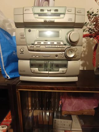 Cadena de música Ansonic CD, Cassette, Radio,mando