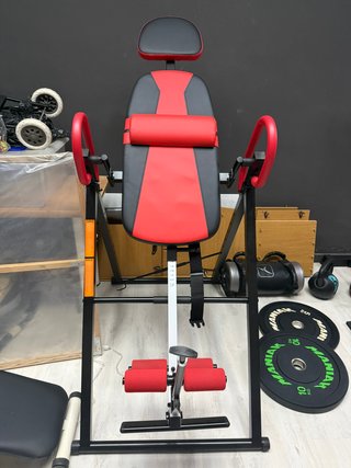 Tabla de inversión completa para espalda y fitness