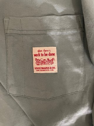 Camiseta Levi's Workwear Loose Talla L