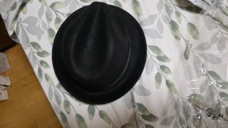 Sombrero Estilo Jazz de copa Pequeña Negro