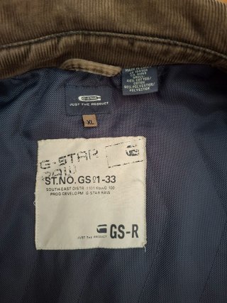 Chaqueta G-Star Vintage Talla XL Verde Oliva