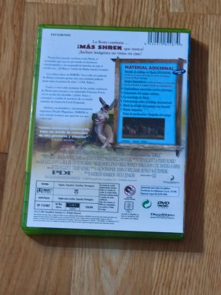 DVD Shrek 1 y Shrek Felices para Siempre