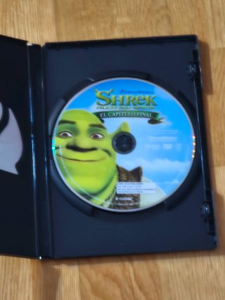 DVD Shrek 1 y Shrek Felices para Siempre