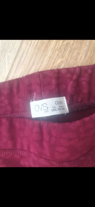 Leggings niña OVS granates