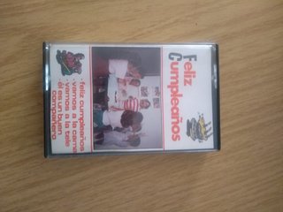 Cassette Feliz Cumpleaños