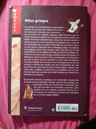 Mitos Griegos (cucaña)