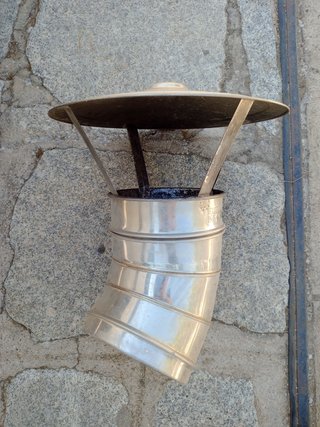 Caperuza para tubo de chimenea