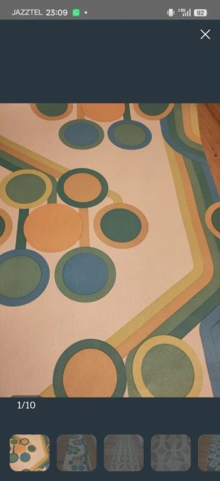 Papel Pintado Vintage Años 60 y 70