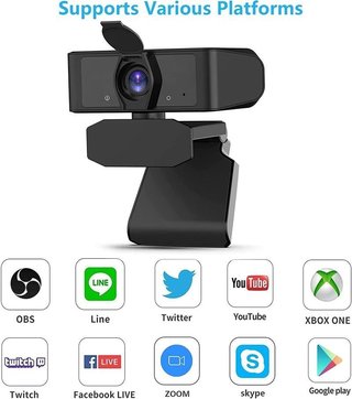 WebCam 2K 1400p con Micrófono · Nueva a estrenar