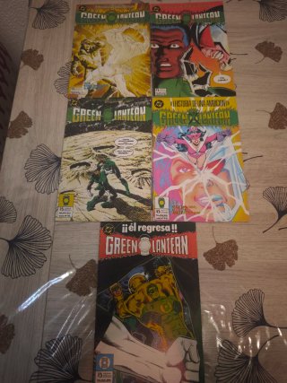 Green Lantern 20, 21, 22, 23 y 28 – Zinco DC Comic