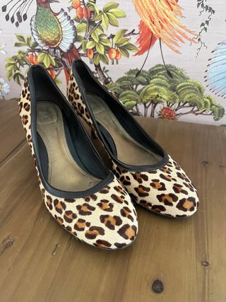 Zapatos Zara estampado leopardo