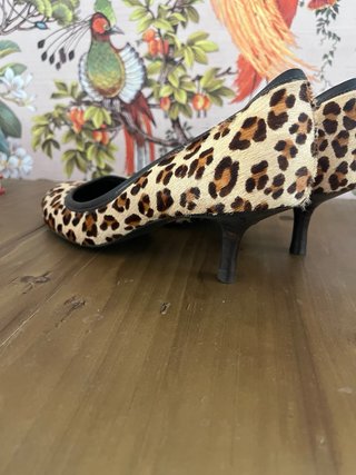 Zapatos Zara estampado leopardo